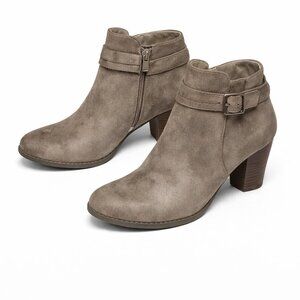 TORRID Side Buckle Ankle Booties Size 10 W (Wide)
